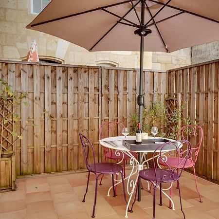 Logis Loiseau Avec Terrasse Appartement Saint-Émilion Buitenkant foto
