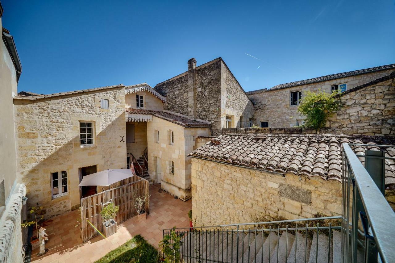 Logis Loiseau Avec Terrasse Appartement Saint-Émilion Buitenkant foto