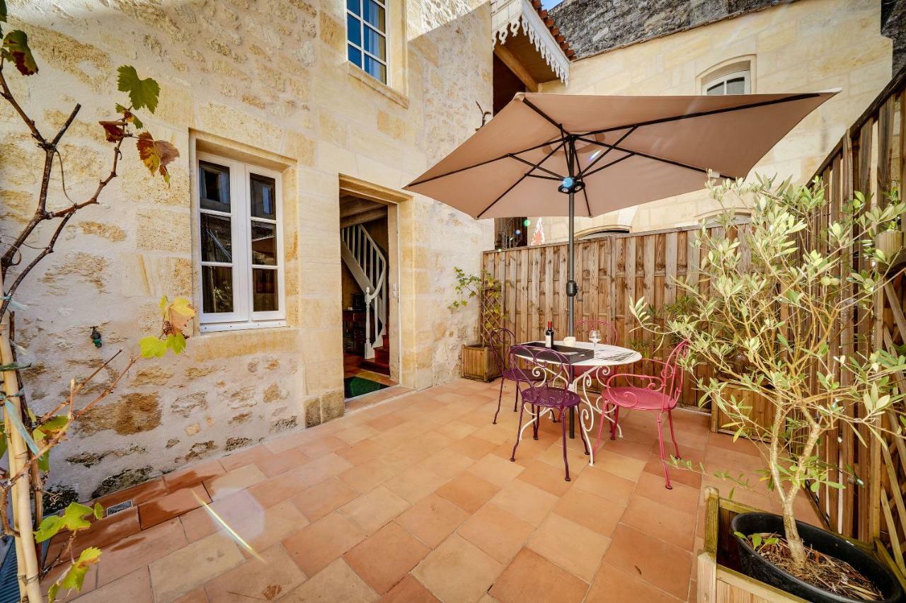 Logis Loiseau Avec Terrasse Appartement Saint-Émilion Buitenkant foto